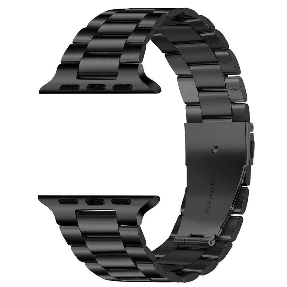 Ремінець Steel для Apple Watch 42(ser.1-3)/44/45/46/49mm (140-190mm) (Black)
