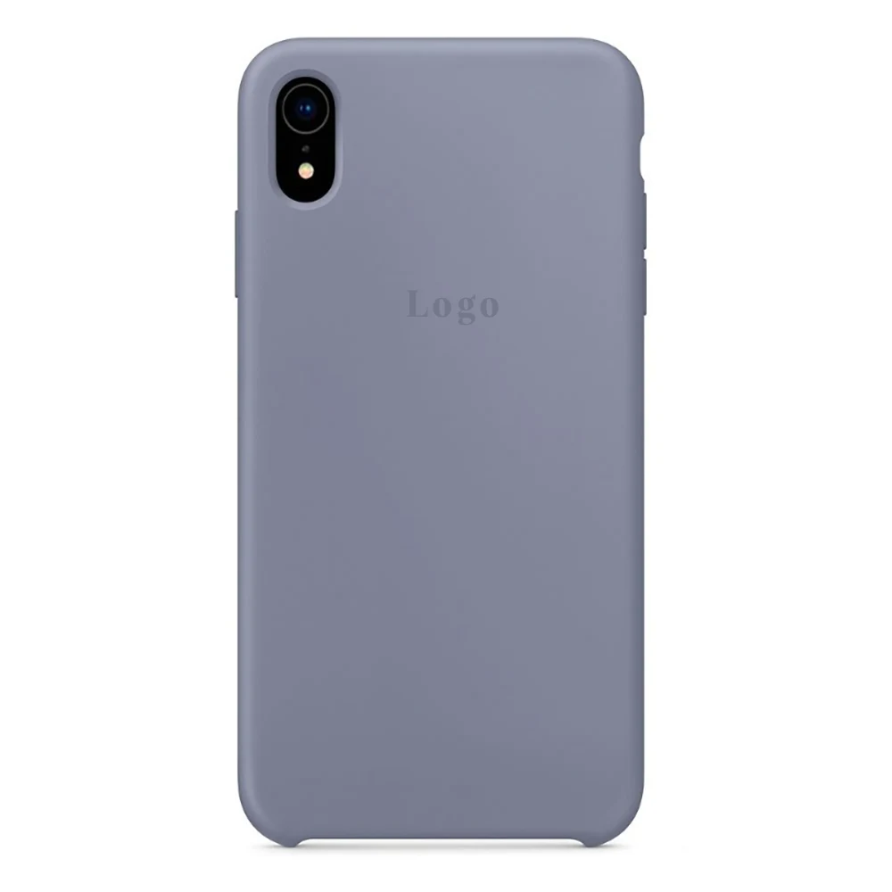 Чохол MaiKai Elite Silicone для iPhone Xr - Lavender Gray