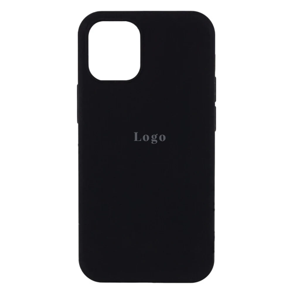 Чохол Silicone Case Full Protective (AA) iPhone 13 Pro Max (black)