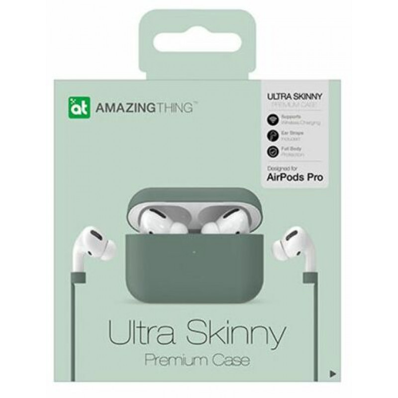 Amazing Thing Ultra Skinny Premium Case for AirPods Pro Green