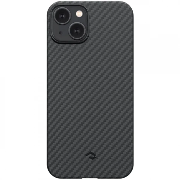 Чохол Pitaka MagEZ Case 3 Twill 1500D Black/Grey for iPhone 14 (KI1401)