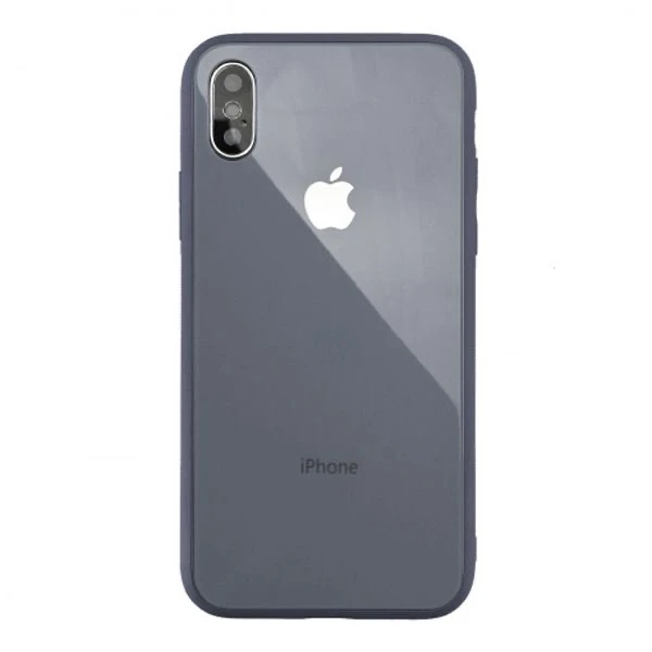 Чохол Glass+TPU Case для iPhone XS Max Lavender Grey