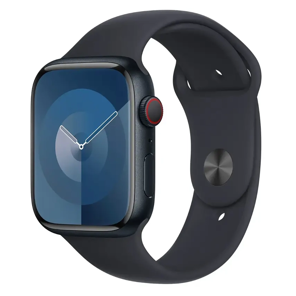 Ремінець Apple Sport Band для Apple Watch 45mm S/M/L Midnight (3J606AM/A)