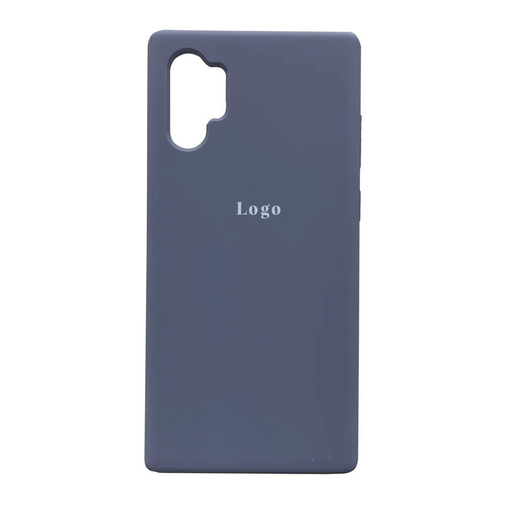 Чохол Silicone Case для Samsung Note 10 Plus - Lavender Grey