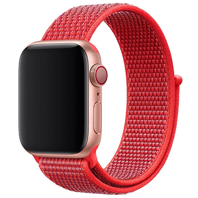 Ремінець Nylon для Apple Watch 38mm/40mm - Hibiscus