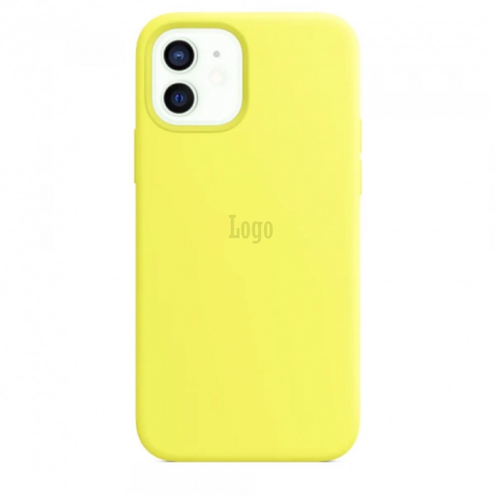 Чохол Silicone Case Full Protective (AA) iPhone 13 Pro (Lemonade)