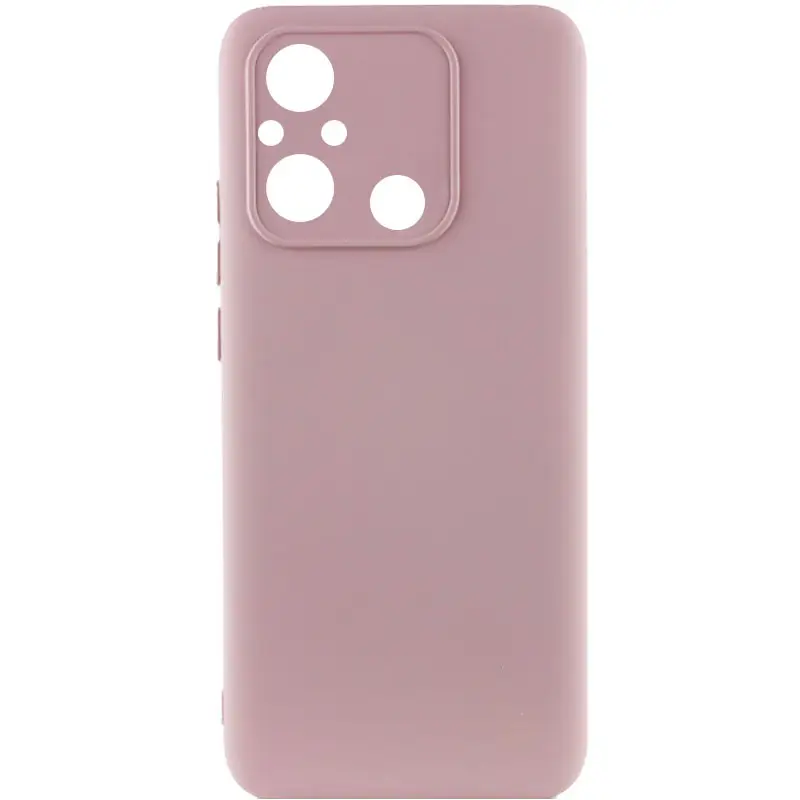 Чохол Silicone Cover Lakshmi Full Camera (A) для Xiaomi Redmi 12C (Рожевий/Pink Sand)