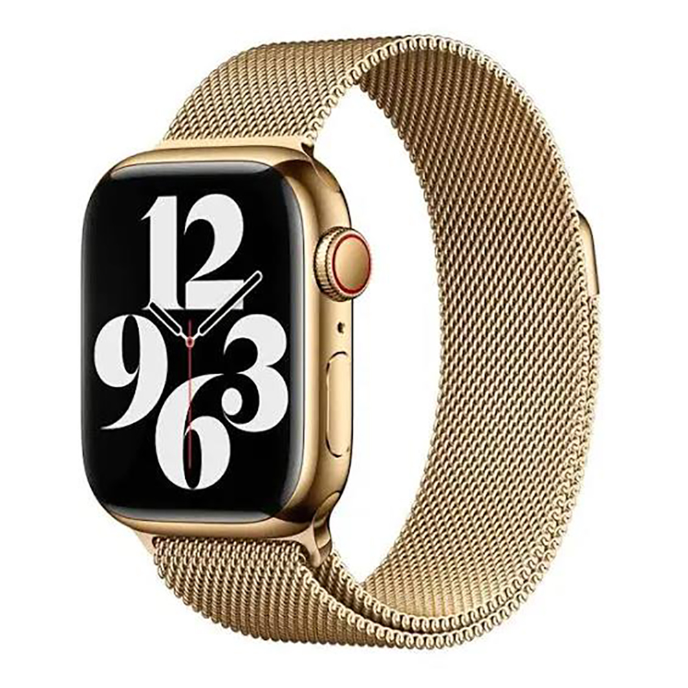 Ремінець для Apple Watch Hoco WA03 Simple beauty series milanese (38/40/41mm) Vintage Gold