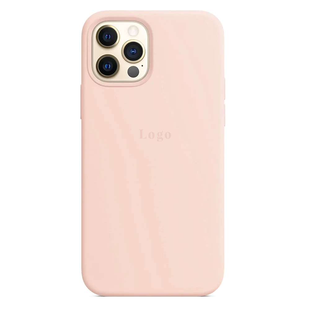 Чохол MaiKai Silicone для iPhone 12 Pro Max - Pink Sand