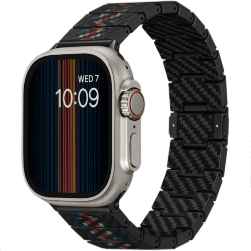 Ремінець Pitaka Carbon Fiber Watch Band Rhapsody for Apple Watch 49/45/44mm (AWB2308)