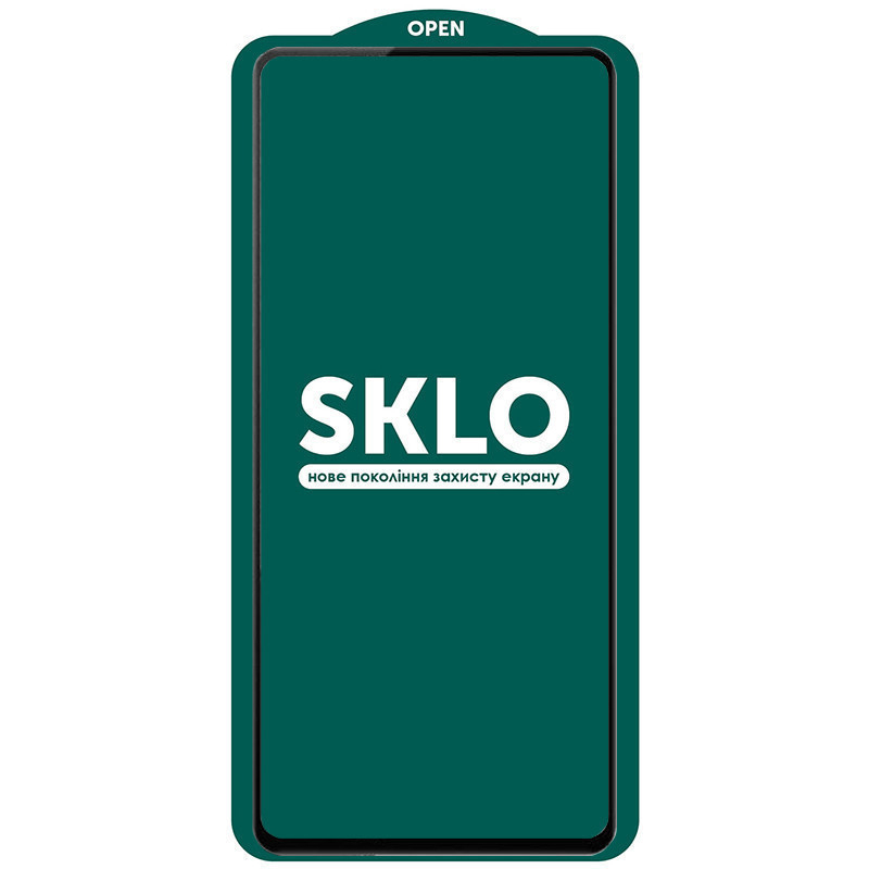 Захисне Скло SKLO 3D Full Glue для Samsung Galaxy S22 Plus (Black)
