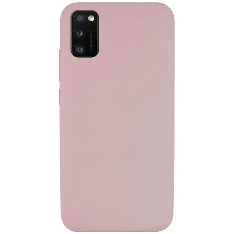Чохол Full Silicon Cover without logo для Samsung Galaxy A41 - Pink Sand