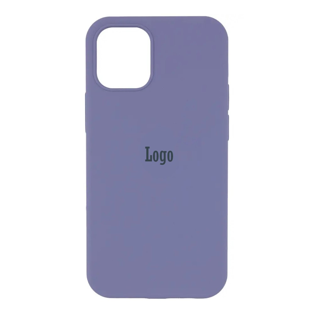 Чохол Silicone Case Full Cover iPhone 13 (blue gray)