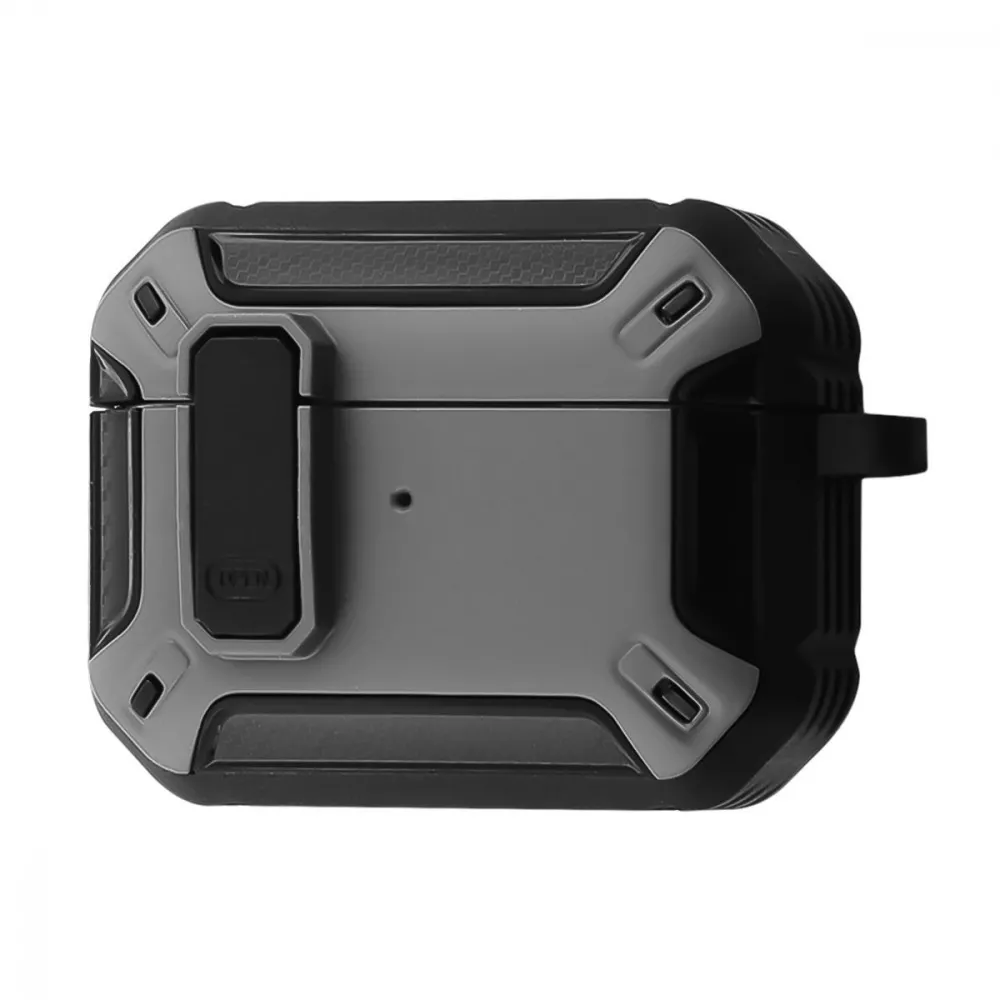 Чохол Defender Case for AirPods Pro 2 (сірий/чорний)
