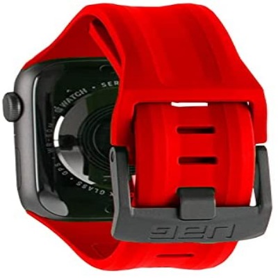 Ремінець UAG Civilian Silicone Watch Strap for Apple Watch 42/44 mm (OEM) - Red/Black