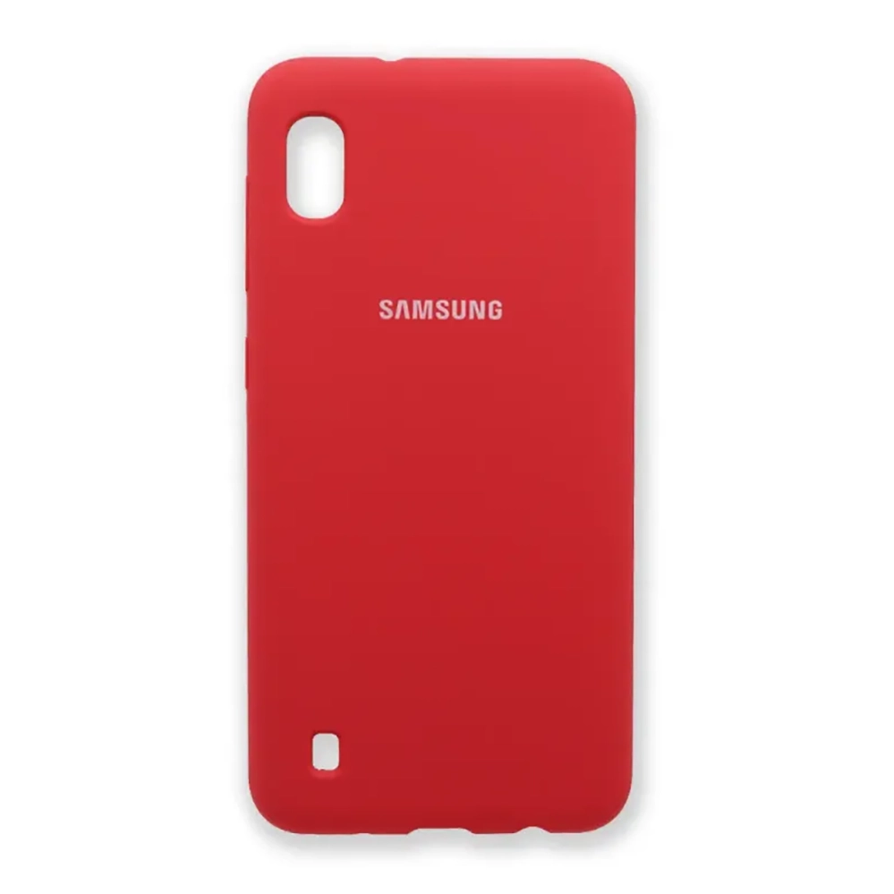 Чохол Silicone Case для Samsung A10 (A105) - Raspberry Red