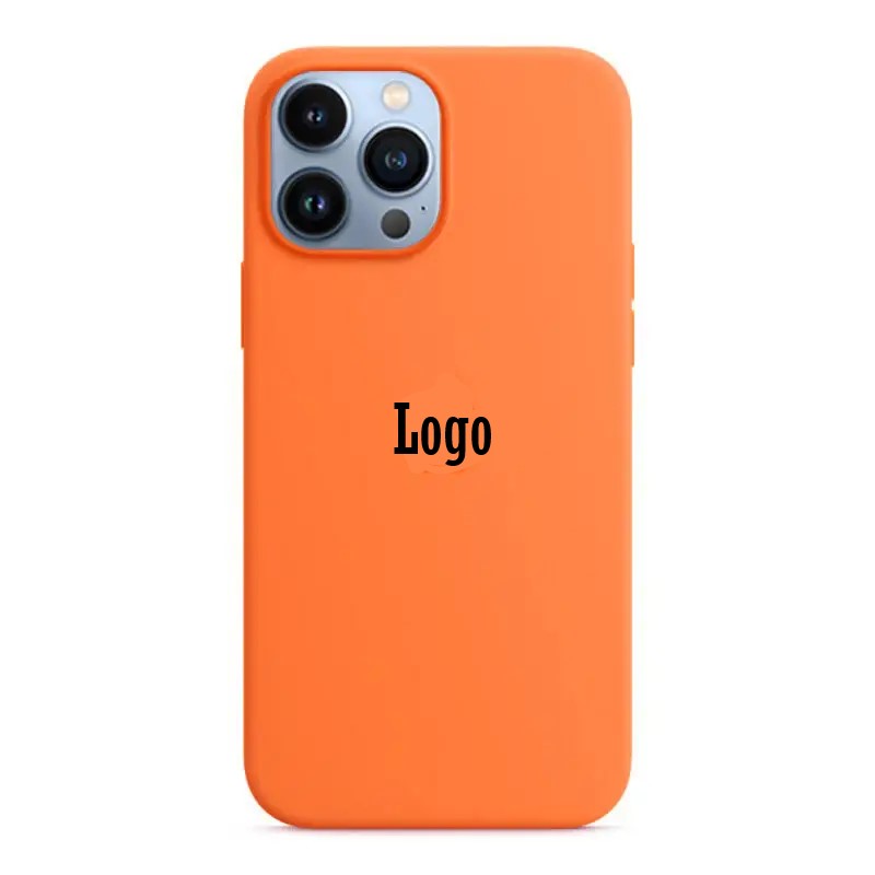 Чохол Silicone Case Full Cover iPhone 13 (orange)