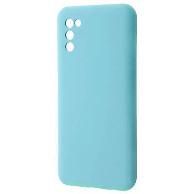 Чохол WAVE Full Silicone Cover для Samsung Galaxy A03S (A307F) - (Бірюзовий)