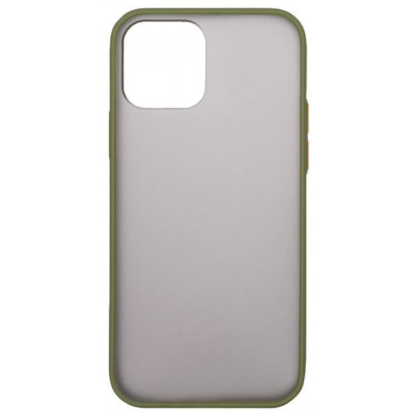 Чохол Shadow Matte Case (PC+TPU) for iPhone 12 Pro Max - Army Green