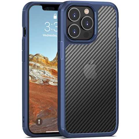 Чохол TPU+PC Matte Carbon для Apple iPhone 13 Pro (6.1