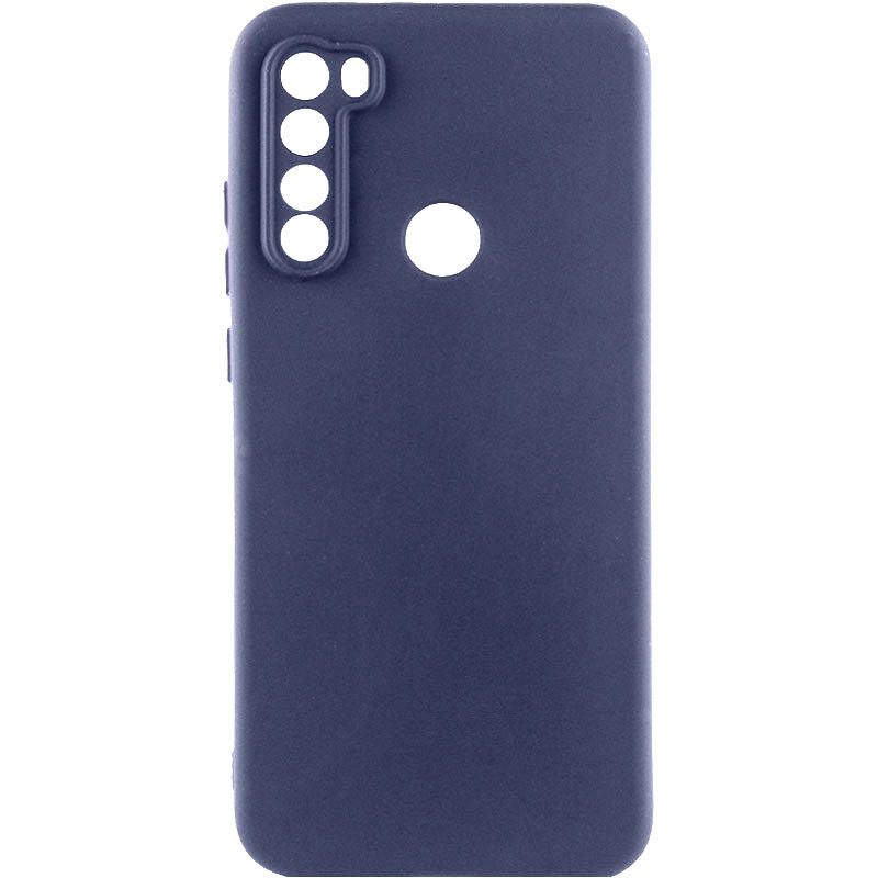Чохол Silicone Cover Lakshmi Full Camera (A) для Xiaomi Redmi Note 8T (Синій/Midnight)