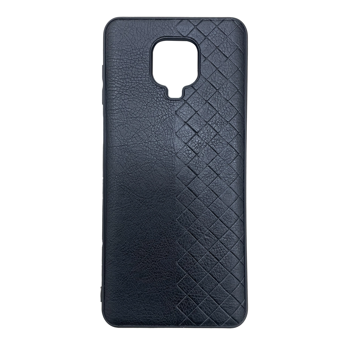Чохол Leather Case WeaveSide (PU) для Xiaomi Redmi Bote 9S/ Note 9 Pro/ Note 9 Pro Max - Black