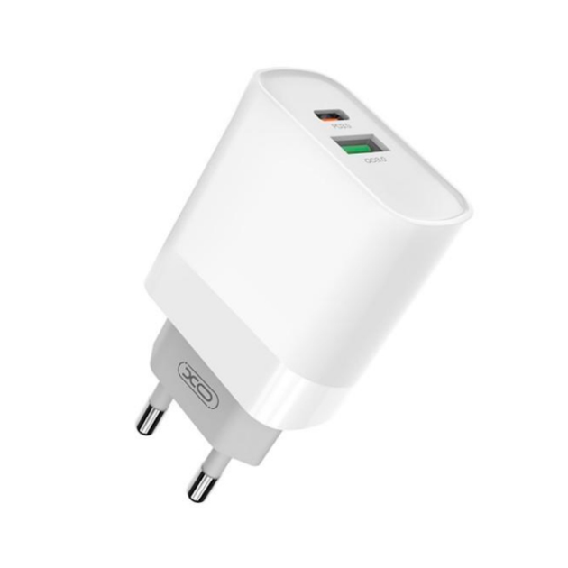 МЗП PD XO L64 20W/1 USB 1 USB-C + Type-C White