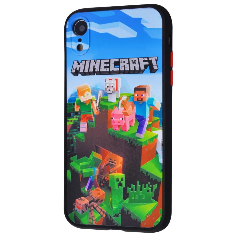 Чохол Game Heroes Case (PC+TPU) iPhone Xr (майнкрафт)