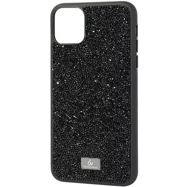 Чохол Bling World Rock Diamond (TPU) iPhone 14 (чорний)