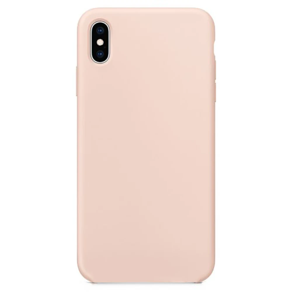 Чохол MaiKai Ultra Thin Silicone для iPhone Xs Max - Pink Sand