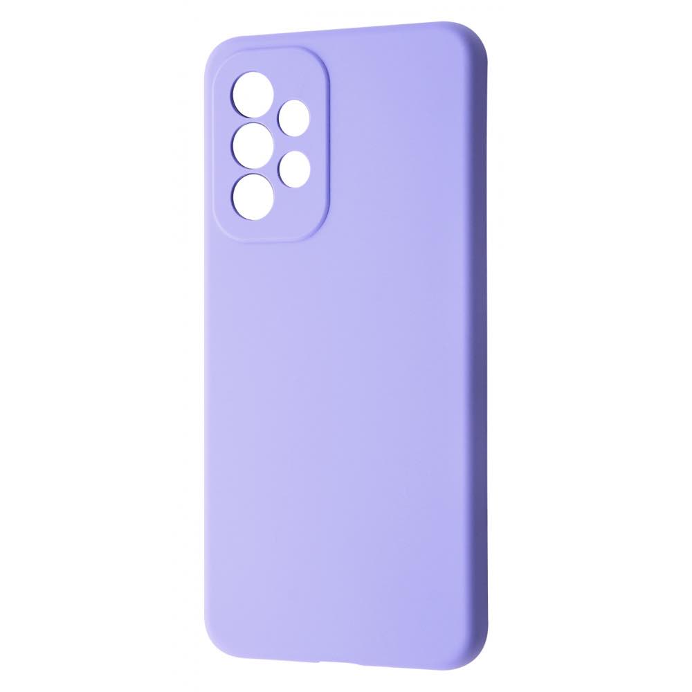 Чохол WAVE Full Silicone Cover Samsung Galaxy A33 (A336B) (світло-фіолетовий)