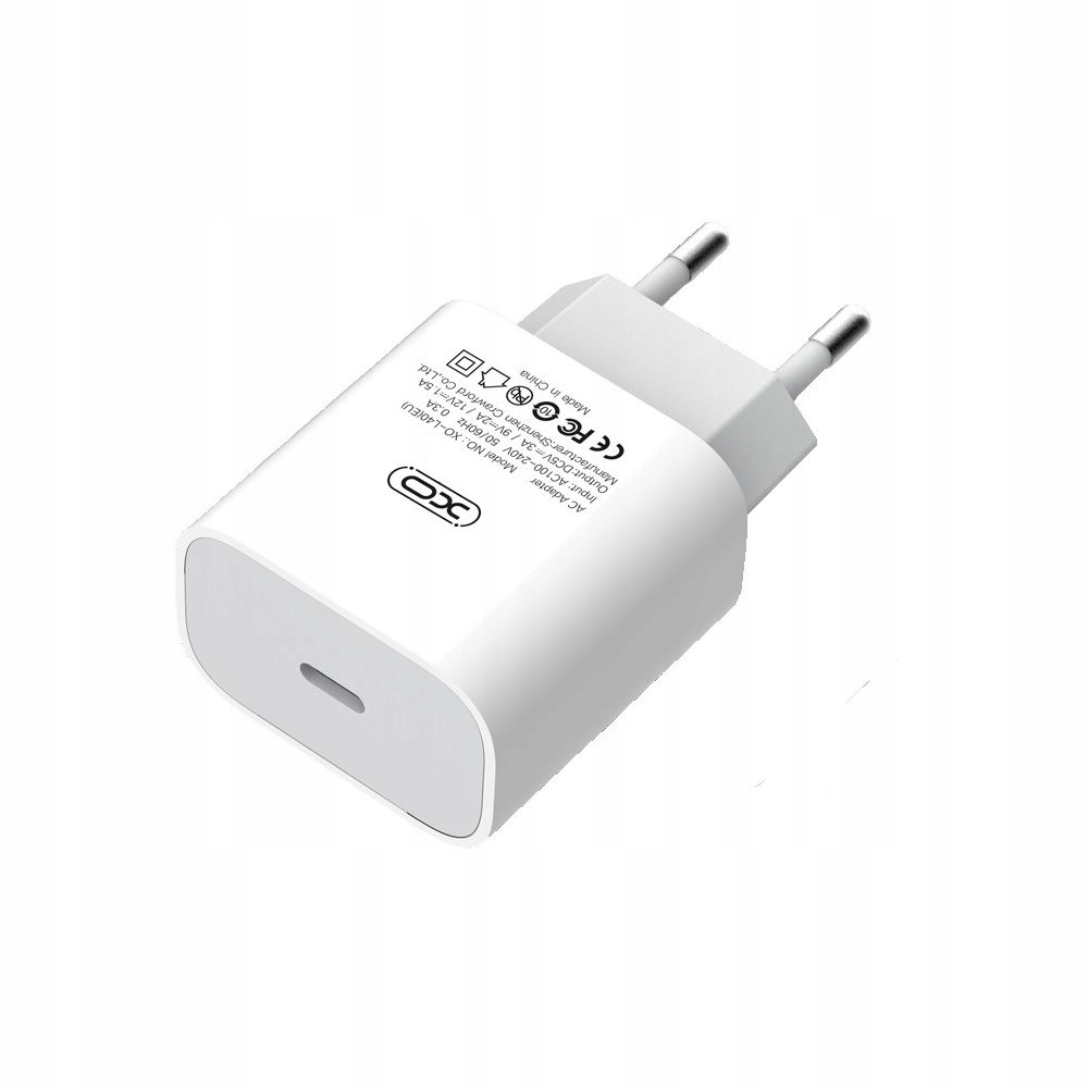 МЗП XO L40 18W/1 USB -C White