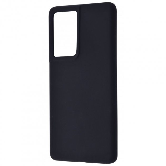 Чохол WAVE Full Silicone Cover Samsung Galaxy S21 Ultra - Чорний