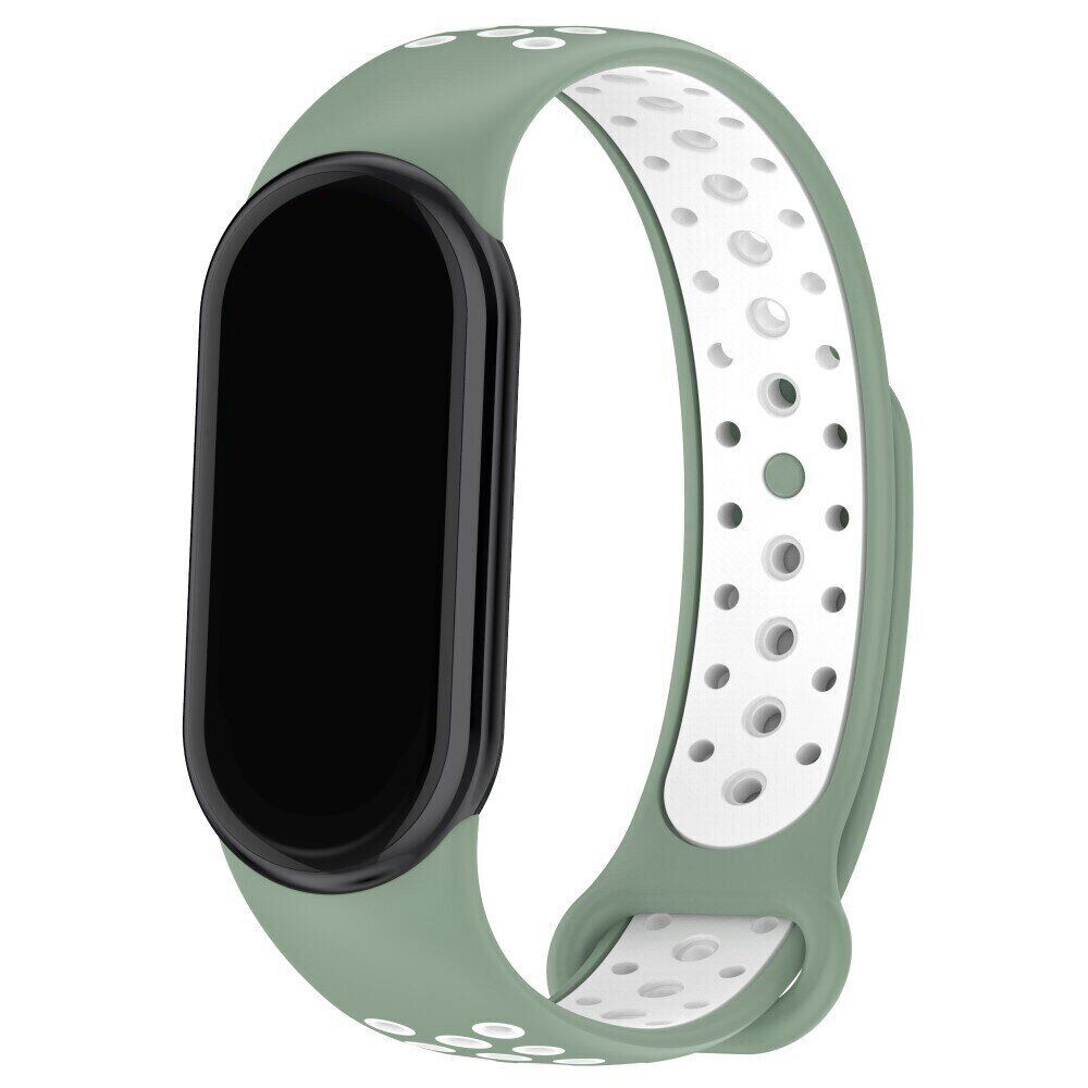 Ремінець Mi Band 8 Sport Olive&White