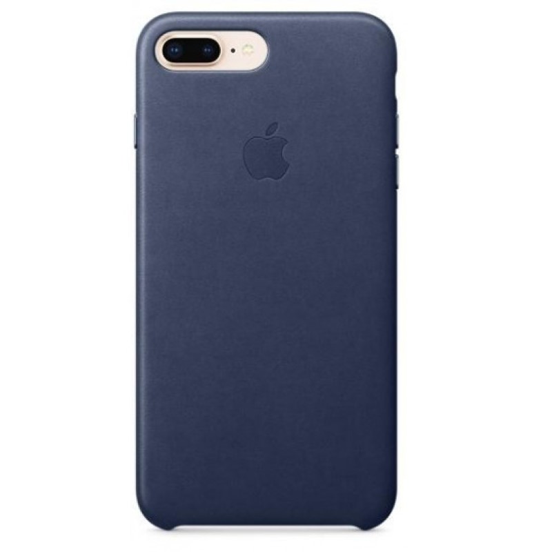 Чохол Leather Case Metal Button для iPhone 7 Plus - Dark Blue