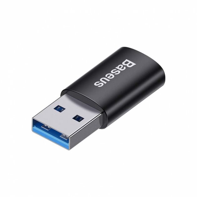 Перехідник Baseus Ingenuity Mini OTG USB 3.1 to Type-C (чорний)