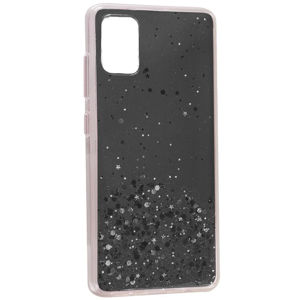 Чохол MaiKai Sparkles Case для Samsung A72 4G (Black)