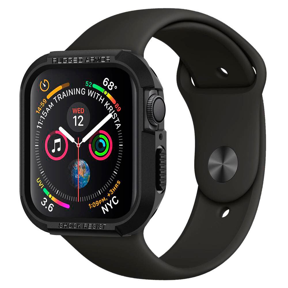 Чохол Spigen Rugged Armor Case for AppleWatch 40mm Black