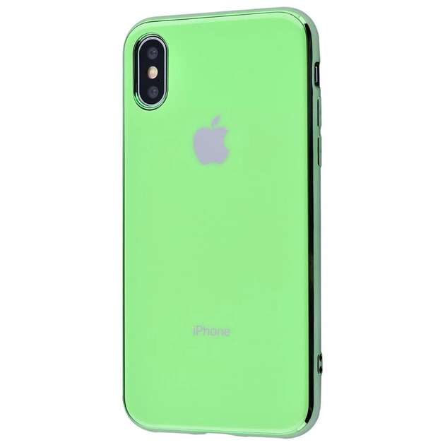 Чохол Silicone iPhone Case (TPU) for iPhone Xs Max (green)