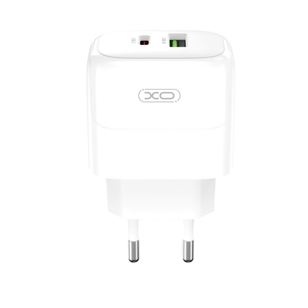 МЗП PD/QC 3.0 XO L137 20W/1USB+ 1USB-C White