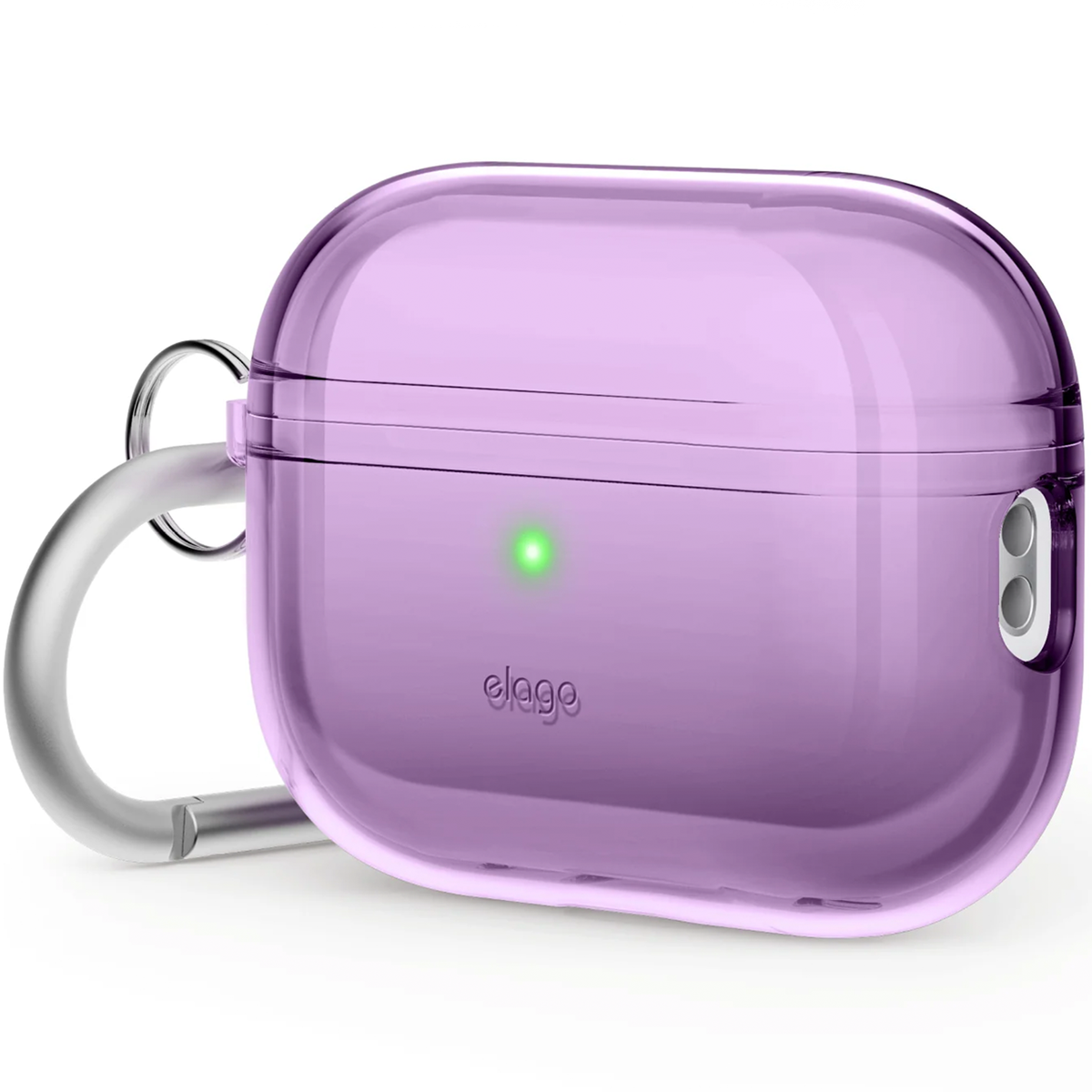 Чохол Elago Clear Hang Case Deep Purple for Airpods Pro 2nd Gen (EAPP2CL-HANG-DPU)