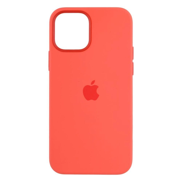 Чохол Silicone Case with MagSafe для iPhone 12/12 Pro - Pink Citrus