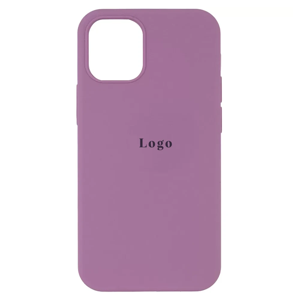 Чохол Silicone Case HC for iPhone 14 Pro Black Currant