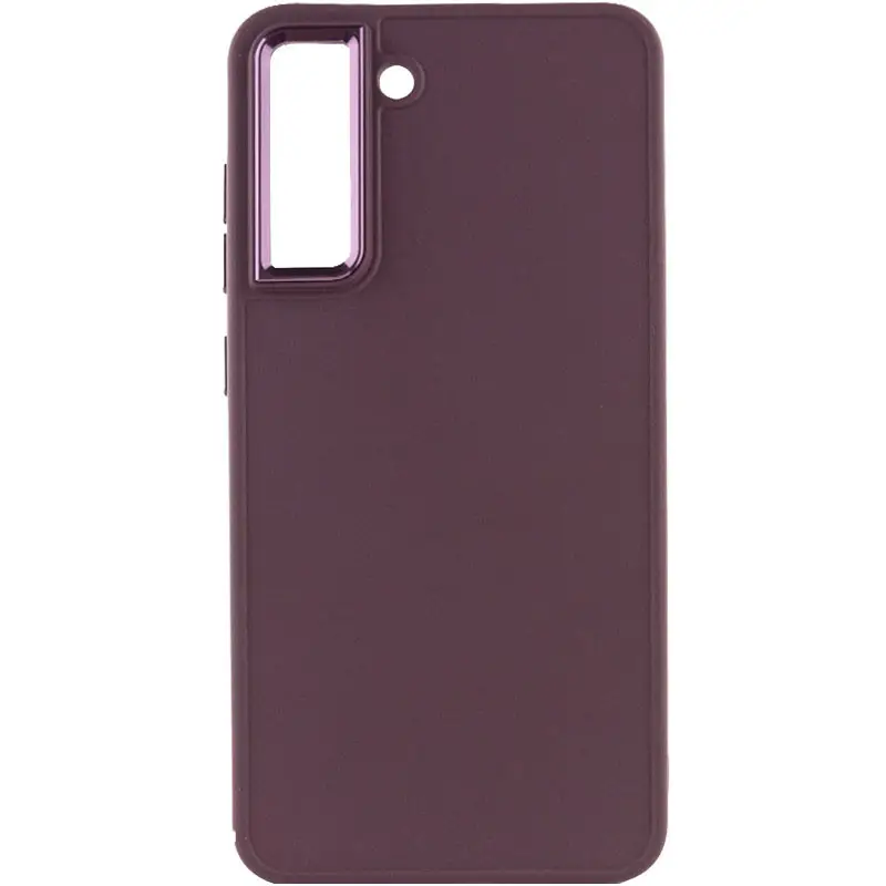 Чохол Bonbon Metal Style для Samsung Galaxy S23 Plus (Бордовий/Plum)