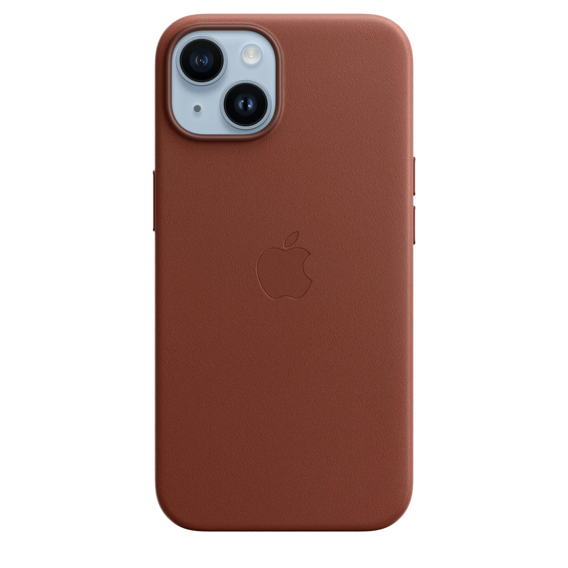 Чохол Apple для iPhone 14 Leather Case with MagSafe Umber (MPP73)