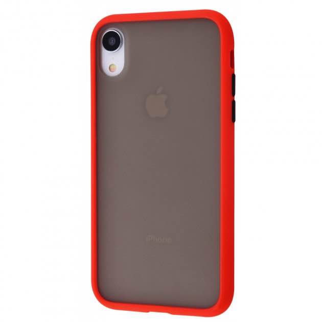 Чохол Shadow Matte Case (PC+TPU) for iPhone Xr - Red