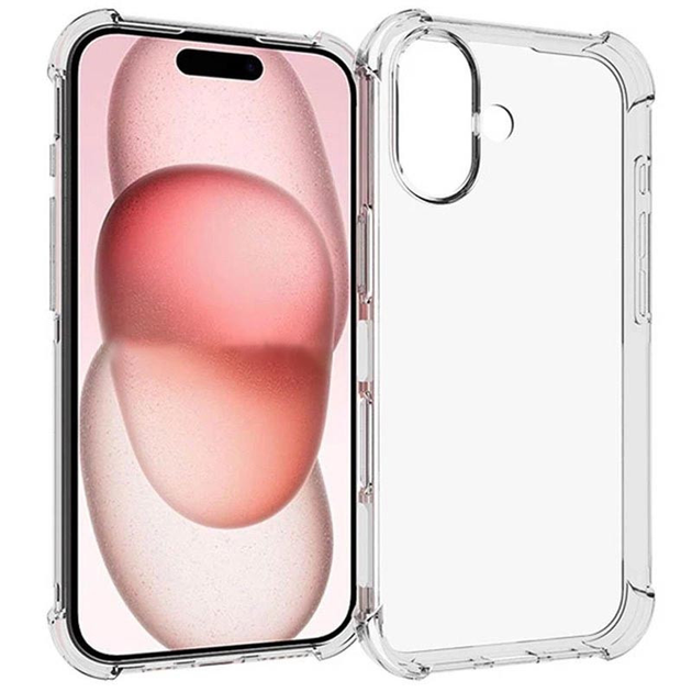 Чохол GETMAN Ease logo посилені кути для Apple iPhone 16 Plus (6.7