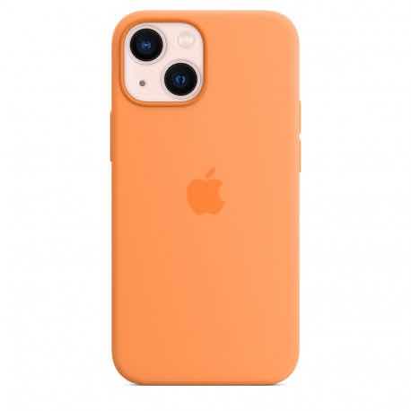 Чохол Silicone Case 1:1 for iPhone 13 Mini with MagSafe Marigold