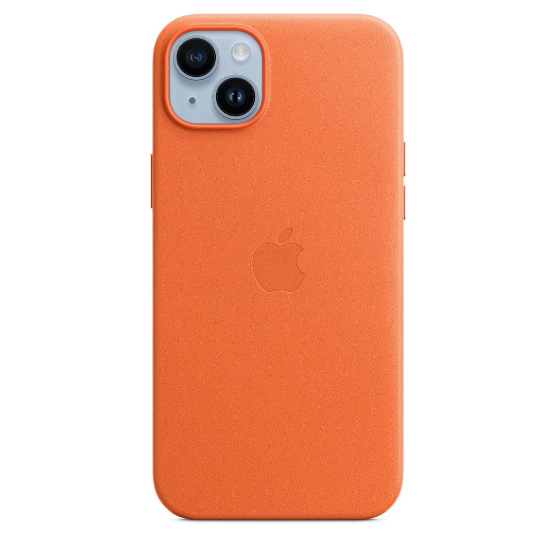 Чохол Apple для iPhone 14 Plus Leather Case with MagSafe Orange (MPPF3)