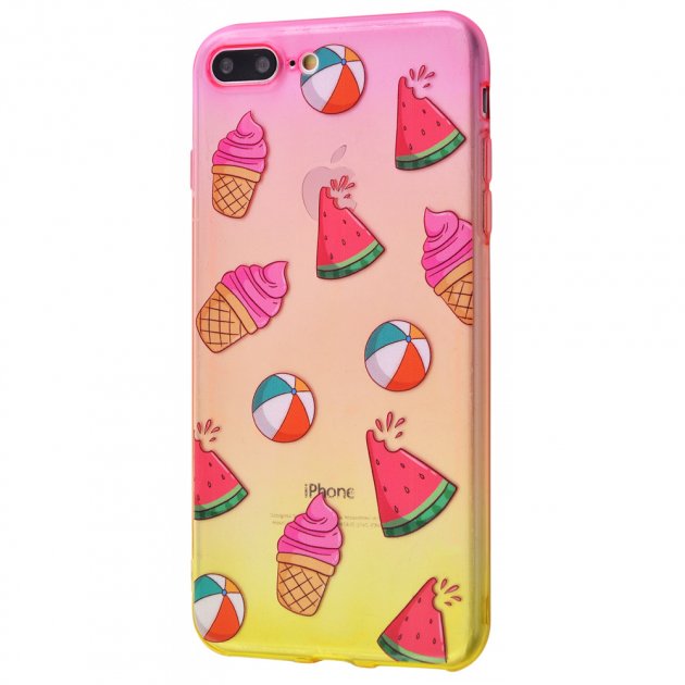 Чохол WAVE Sweet & Acid Case (TPU) iPhone 7/8/SE 2 (red/yellow/watermelon)